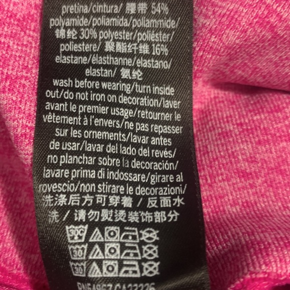 PINK Victoria’s Secret Seamless Hot Pink Workout Ombre Tights Leggings S… - Picture 12 of 15